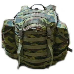 Рюкзак десантника + непромокаемый  чехол (камуфляж)