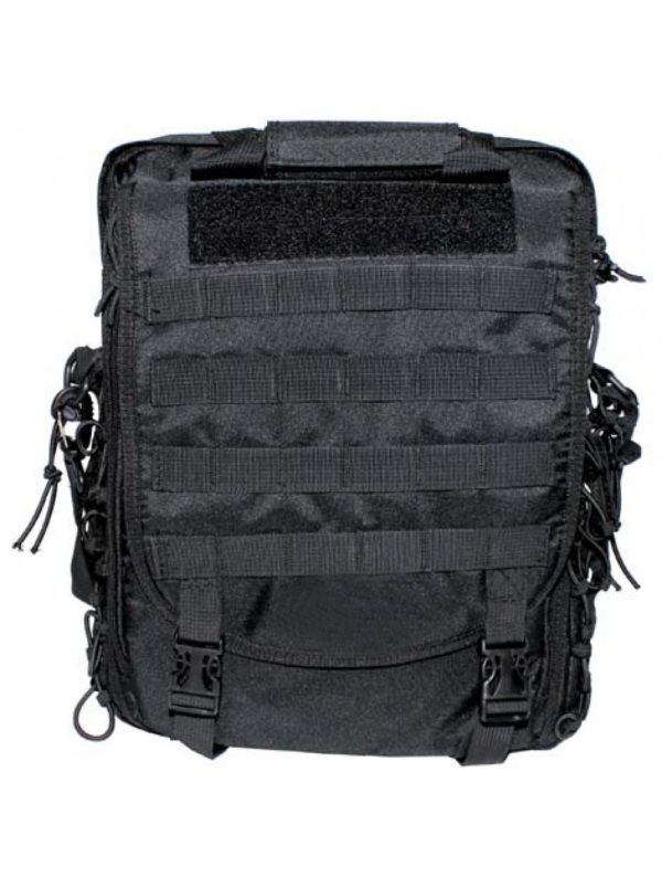 Армейская сумка-рюкзак «Трансформер» (цвет — черный)