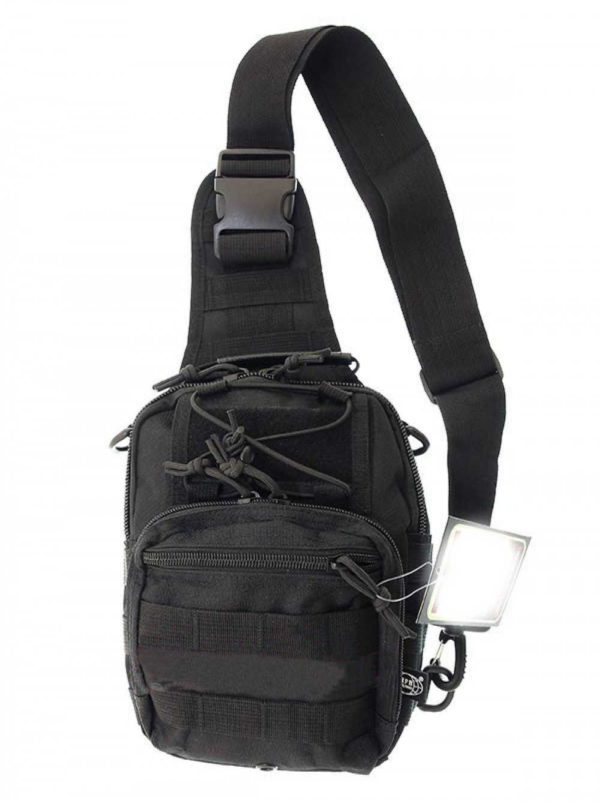 Рюкзак однолямочный(сумка-рюкзак) Black